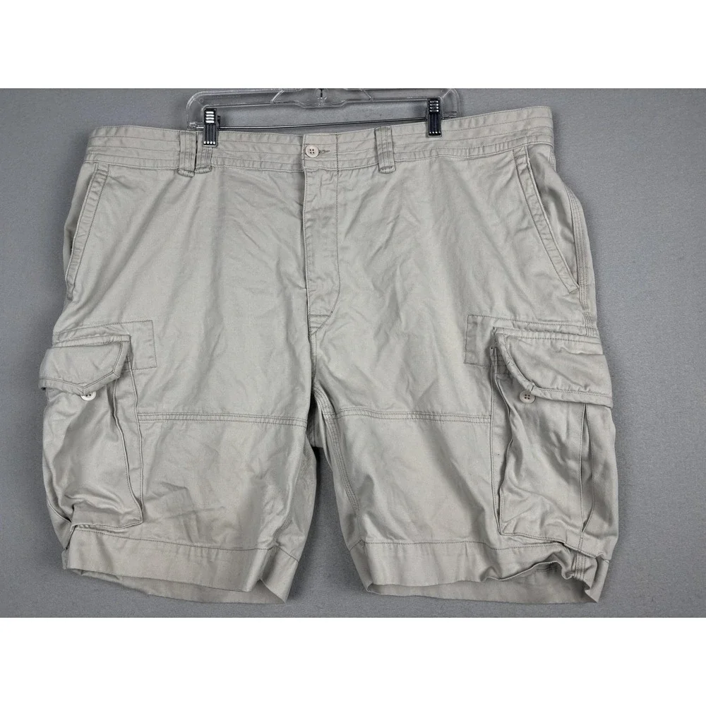 Polo Ralph Lauren Cargo Shorts Mens 48 Beige Classic Chino Casual Big & Tall